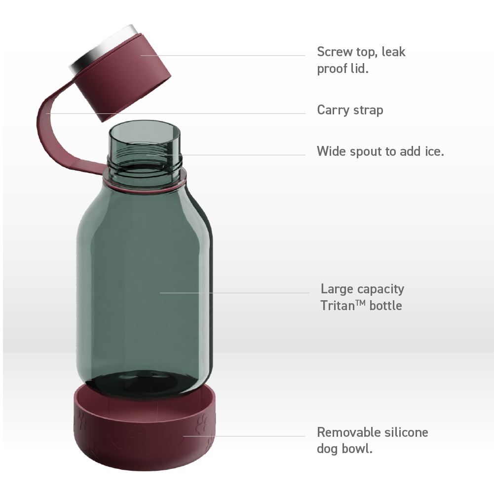 asobu-dog-bowl-bottle-lite-burgundy-trinkflasche-mit-abnehmbarem-hundenapf image 4