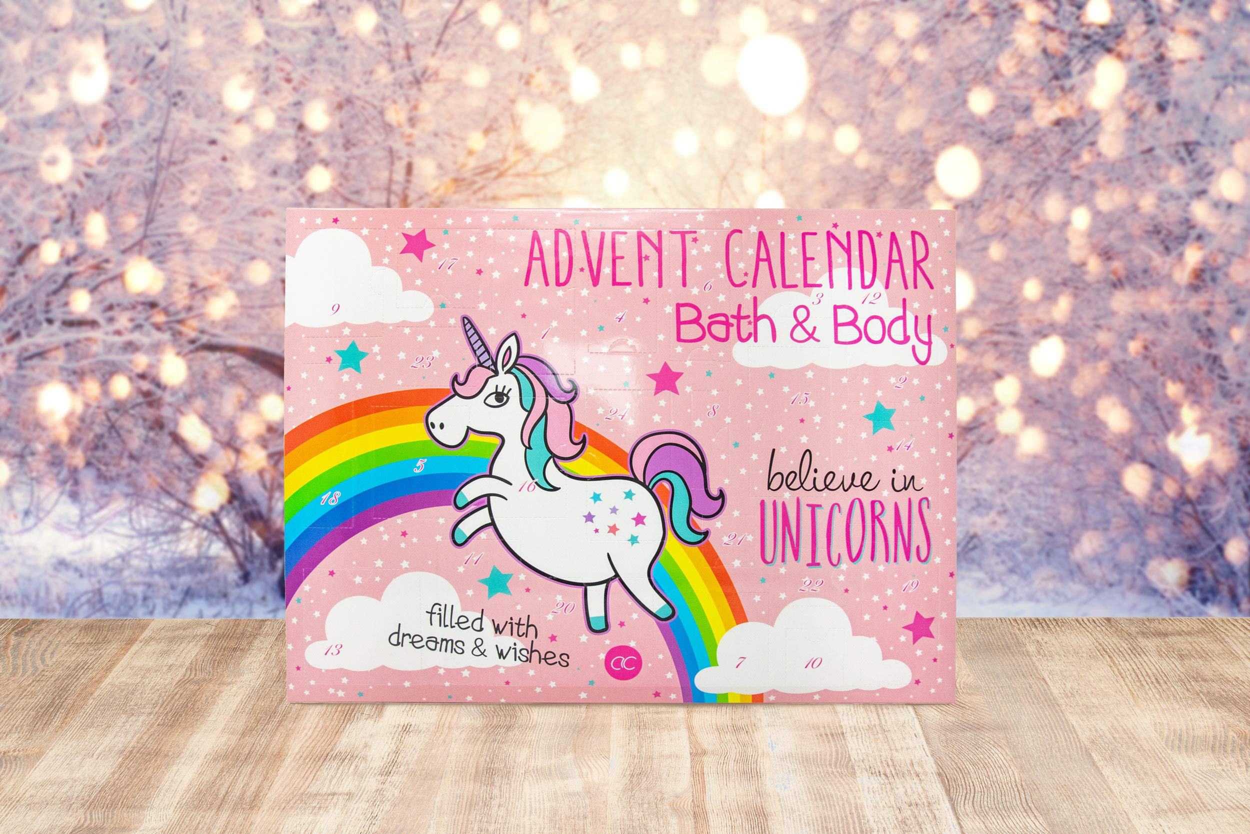 accentra-i-believe-in-unicorns-pflege-adventskalender-24-teilig-einhorn image 1