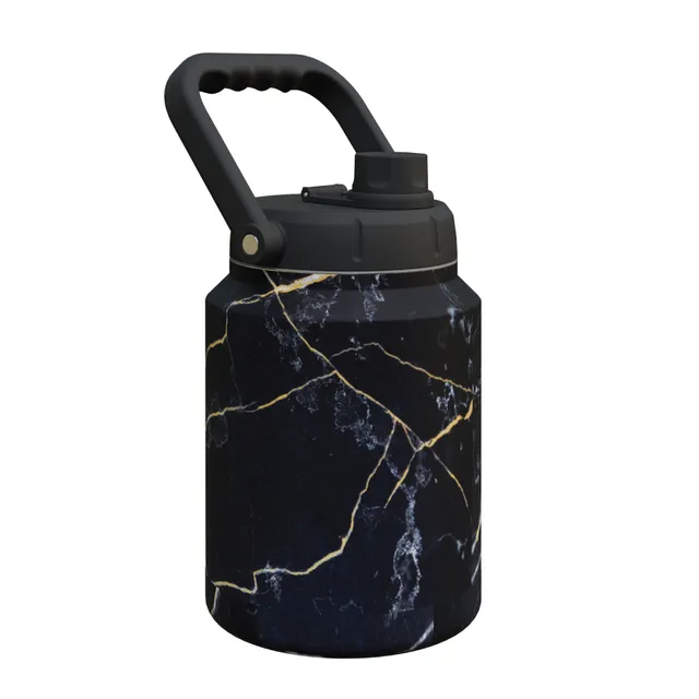 asobu-mighty-jug-midnight-marble-68oz-isolierkanne image 1