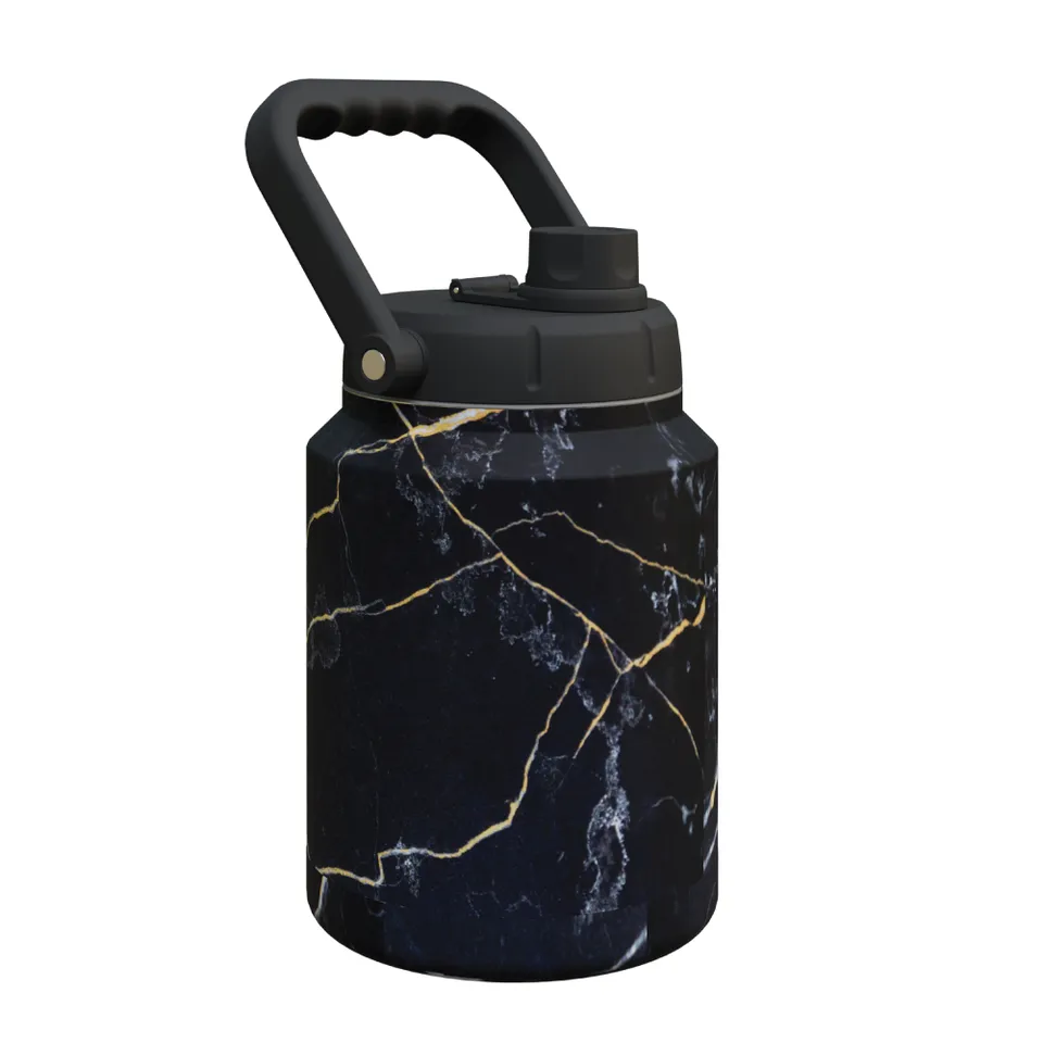 asobu-mighty-jug-midnight-marble-68oz-isolierkanne image 1