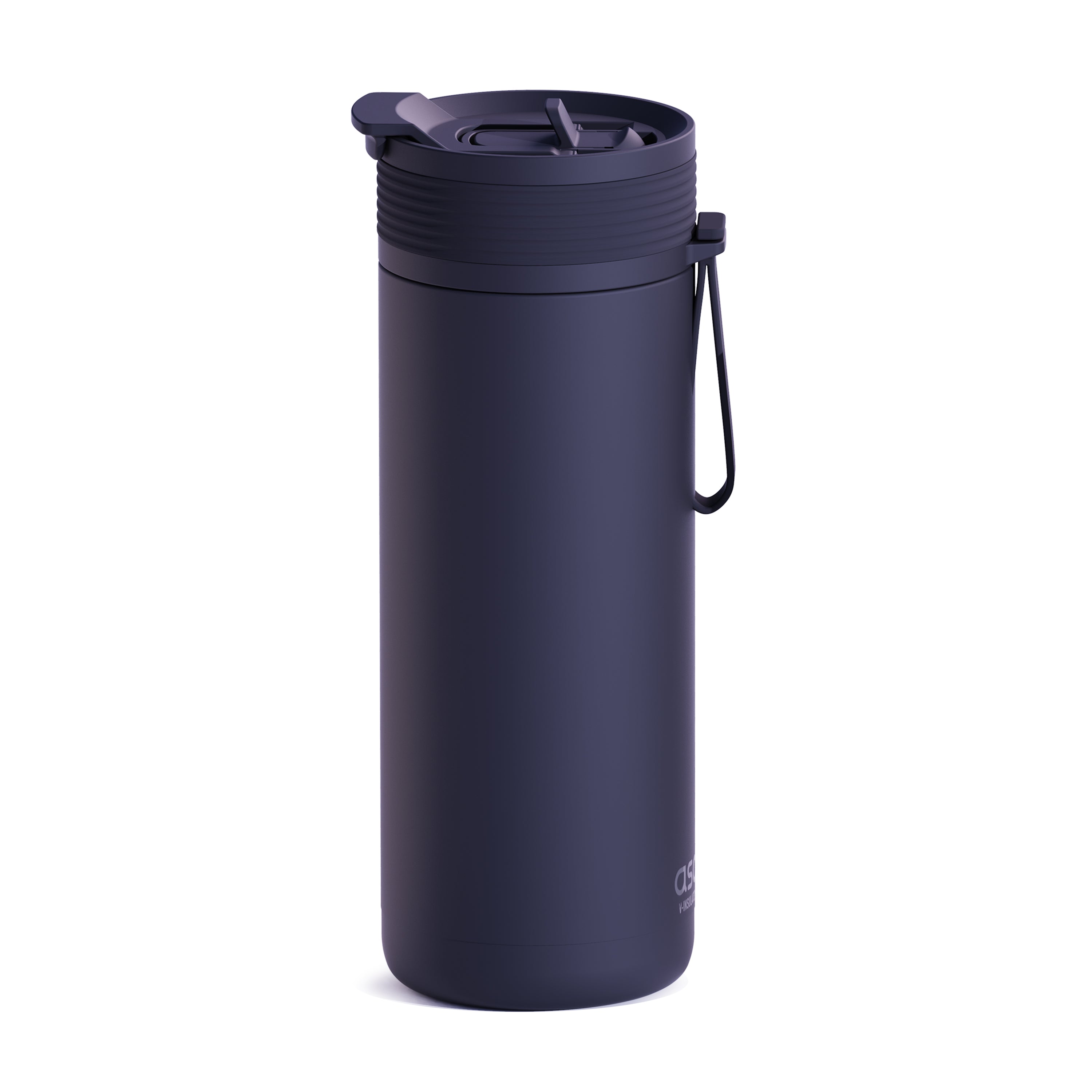 asobu-aspen-black-20oz-2-in-1-isolierflasche-mit-strohhalm image 1