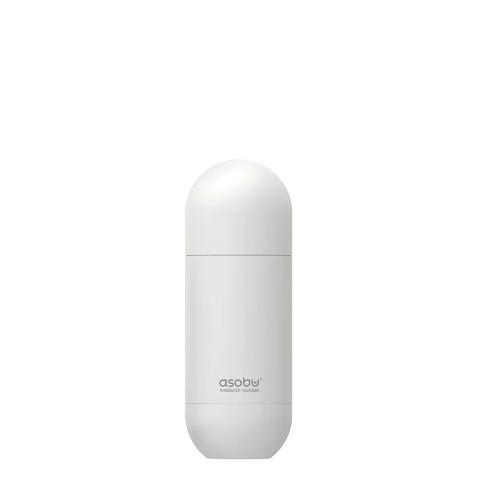 asobu-orb-bottle-white-14oz-isolierte-trinkflasche image 1