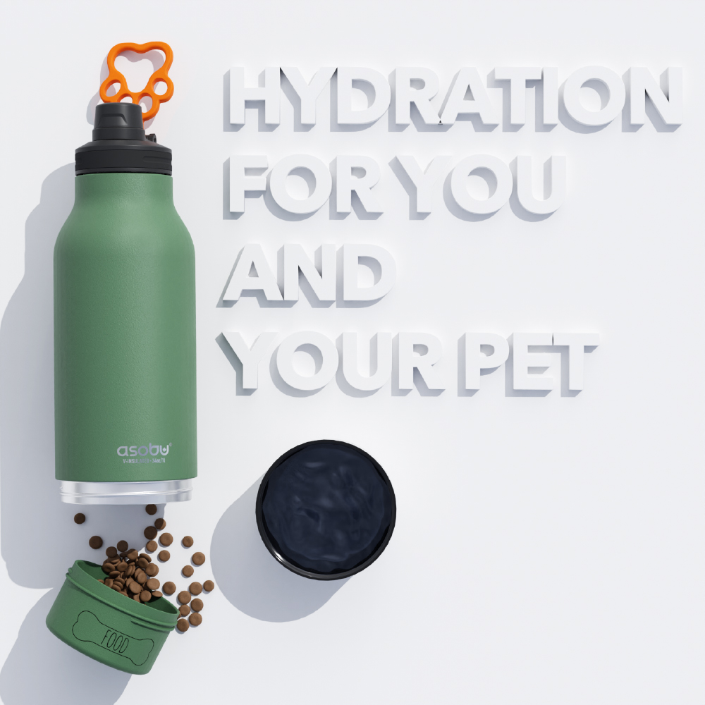 asobu-barky-bottle-hundenapf-flasche-green image 7