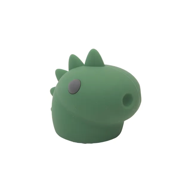asobu-bestie-dinosaur-head-wechselbarer-silikon-deckelaufsatz-f-r-bestie-bottle image 1