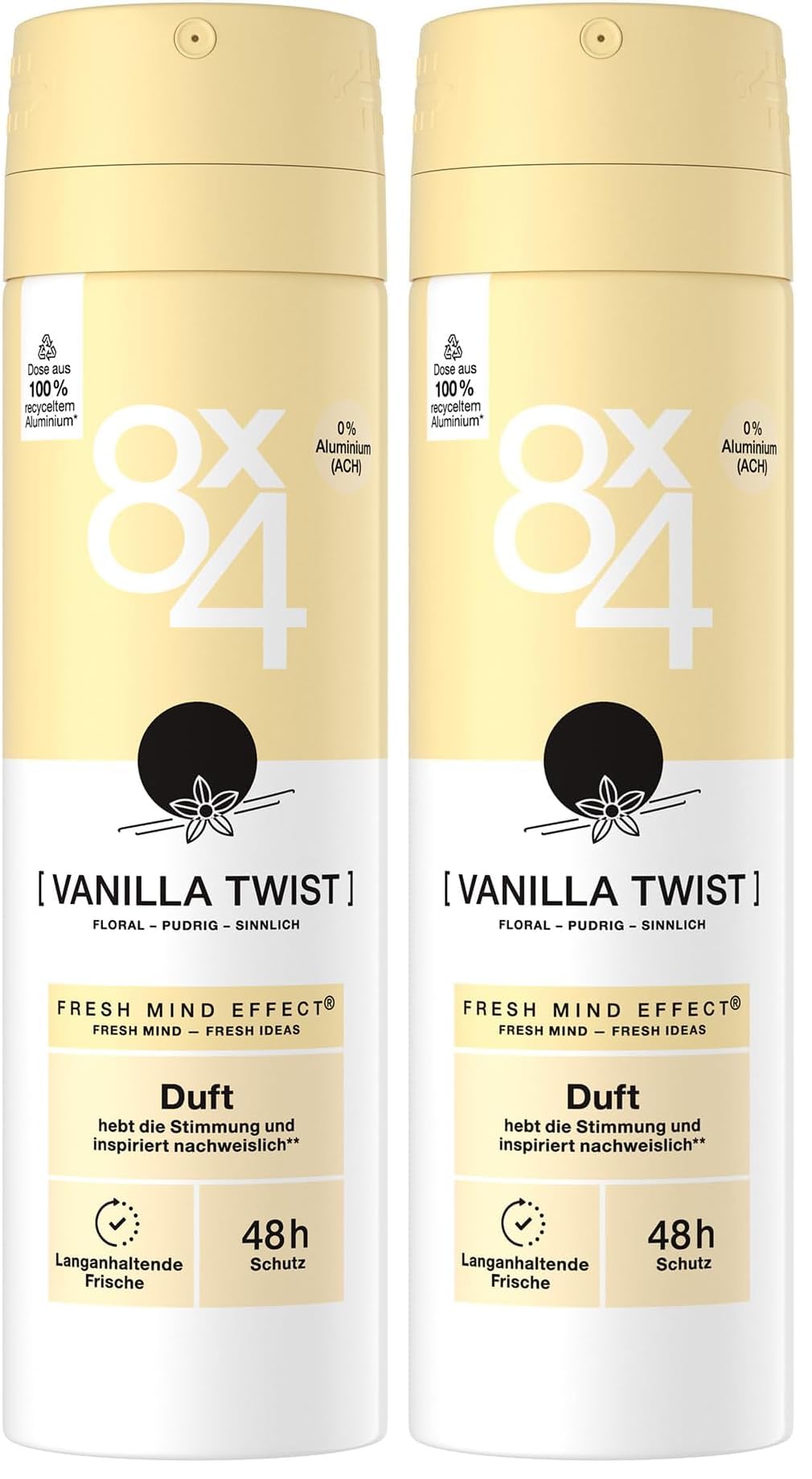 8x4-vanilla-twist-deospray-2-x-150-ml-ohne-aluminium-ach image 1
